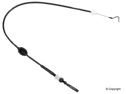 OEM Accelerator Cable A1 Rabbit/Scirocco/Cabriolet/Pickup (Caddy)/Jetta w/1.5, 1.6, 1.7, 1.8 Fuel-Injected Gasoline Engine & Automatic Transmission 1977-1992
