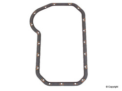 OEM Oil Pan Gasket, reusable rubber, fits all 4-cylinder Gasoline/Diesel 1974-1998