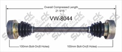 NEW Complete Rear Drive-Shaft Assy. Left OR Right Side