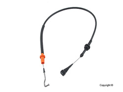 OEM Accelerator Cable A1 Rabbit/Pickup (Caddy)/Jetta w/1.5, 1.6 Diesel Engine & Manual Transmission 1977-1984, A2 Golf/Jetta Diesel 1985-1992