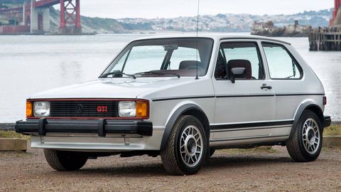 Mk1 GTI Rally Stripe DECAL Kit (BLACK)